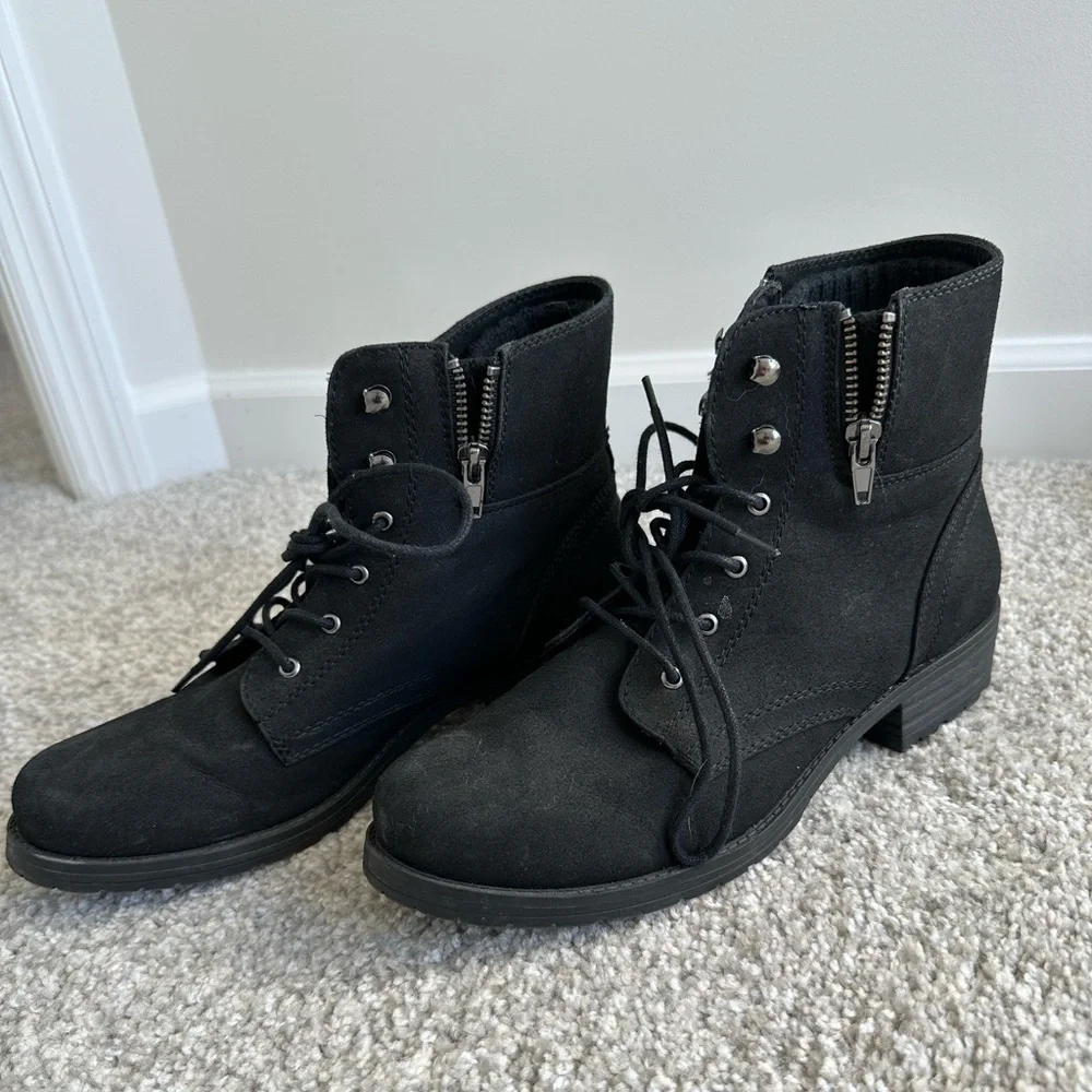 Women’s Mix No. 6 Black Booties-Size 10 - Picture 2 of 6